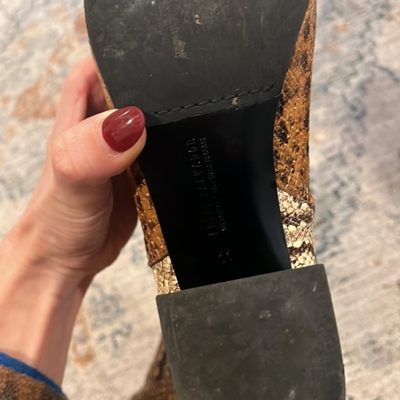 EUC Rare Freda Salvador Charm boot in tri snake Sz 11 - Picture 5 of 12